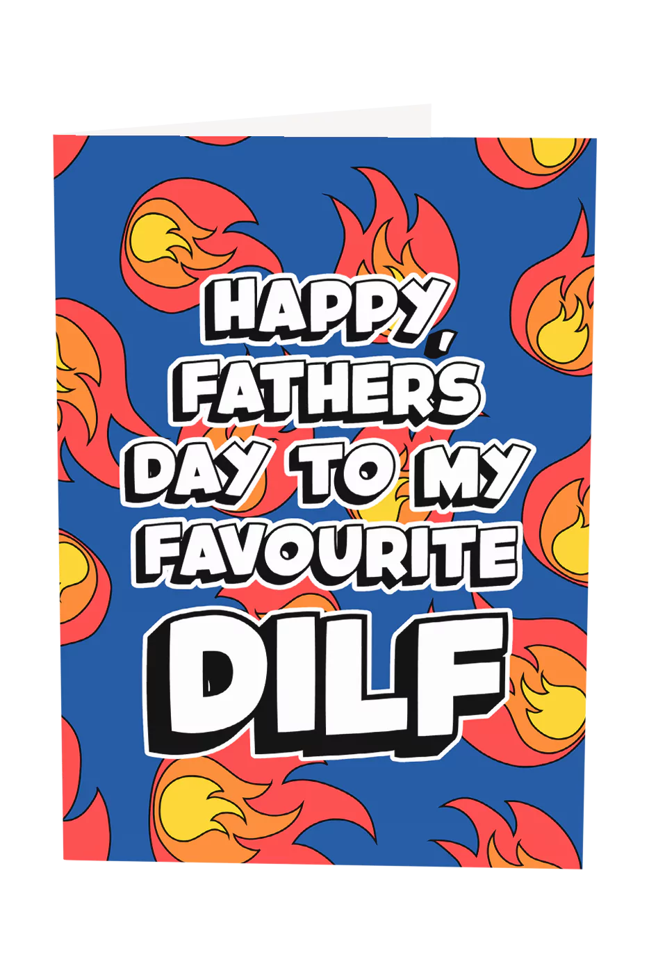 Happy Father's Day To My Favourite Dilf Greeting Card Wholesale