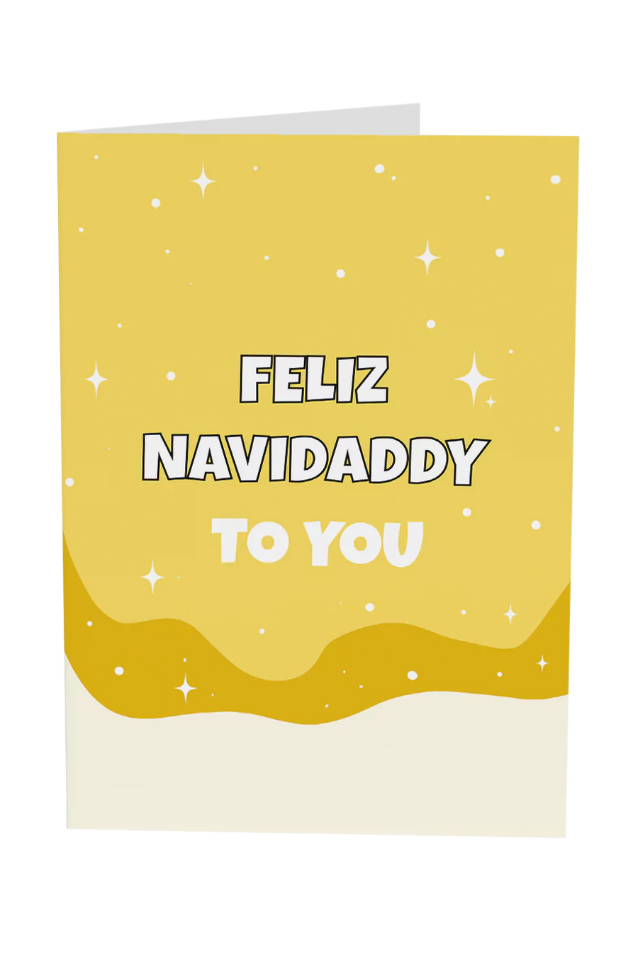 Feliz Navidaddy To You Christmas Greeting Card