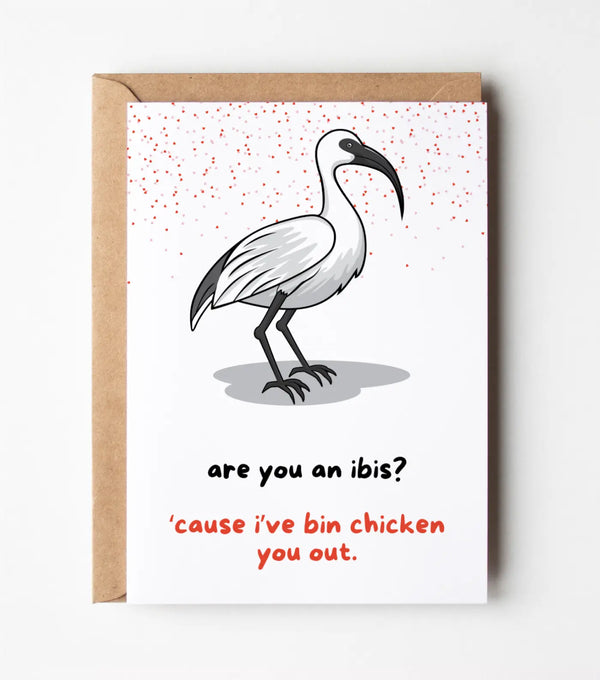 I've Been Chicken You Out - Valentines Day Greeting Card