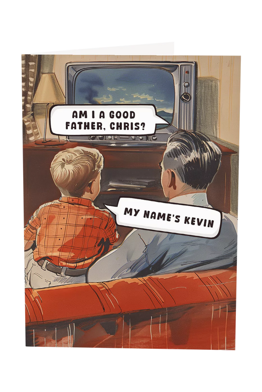 Am I A Good Father? Greeting Card