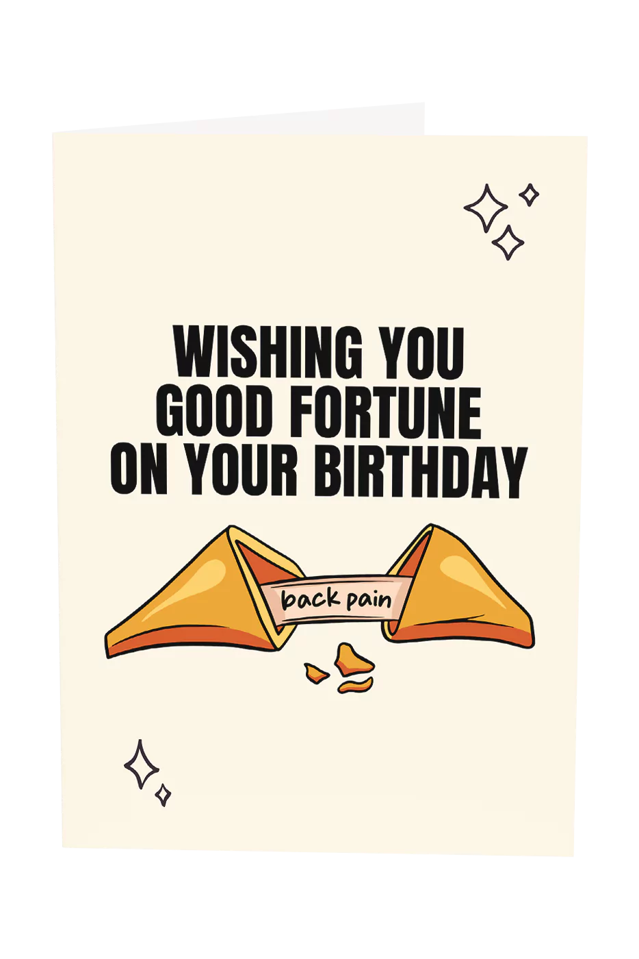 Wishing You Good Fortune On Your Birthday Greeting Card
