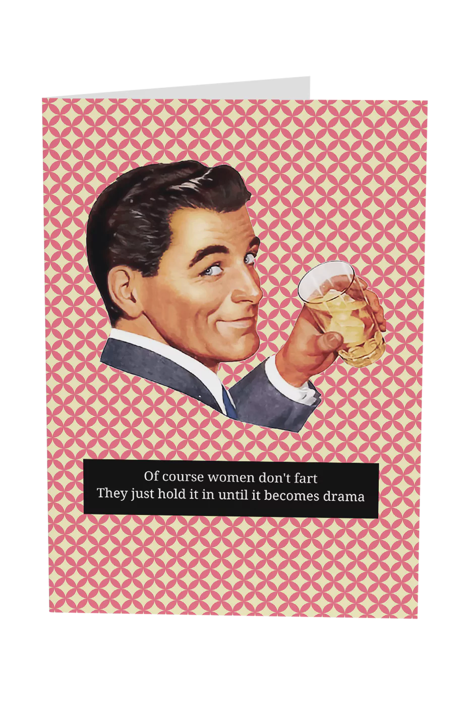 Women Don't Fart Greeting Card