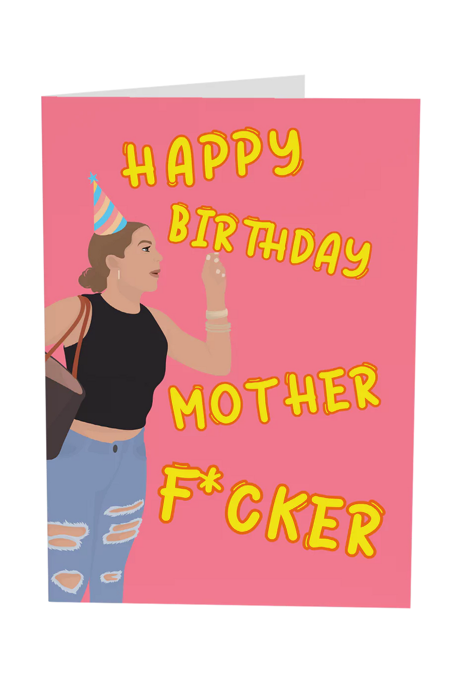 Happy Birthday Motherfucker Greeting Card