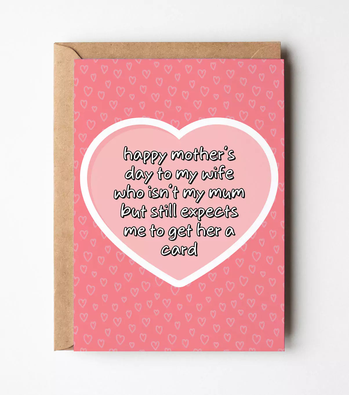 My Wife Expects Me To Get Her A Card Greeting Card