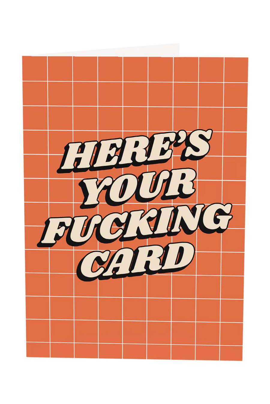 Here's Your Card Greeting Card
