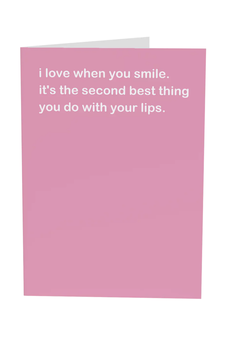 I Love When You Smile Greeting Card Wholesale