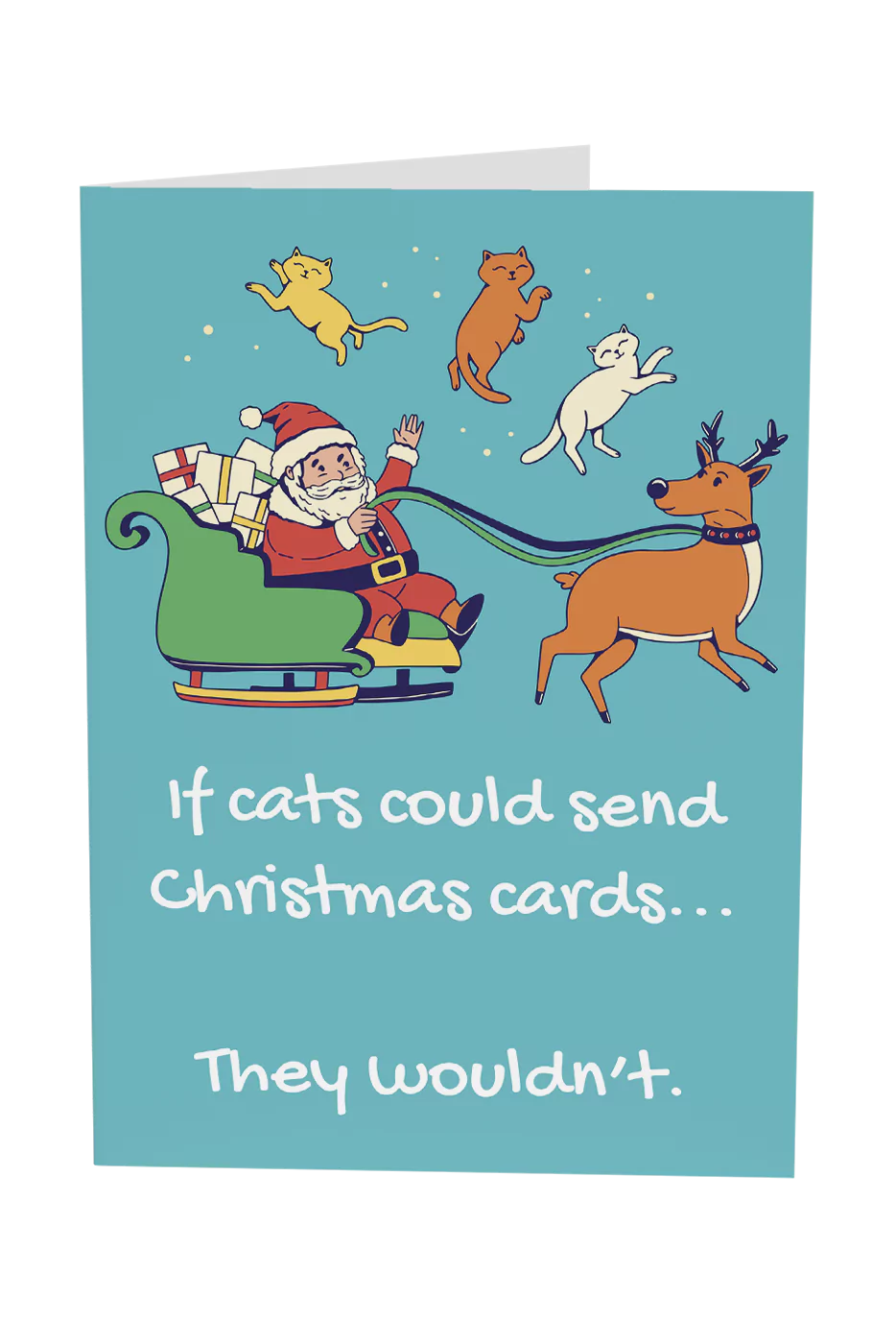 If Cats Could Send Christmas Cards Greeting Card Wholesale