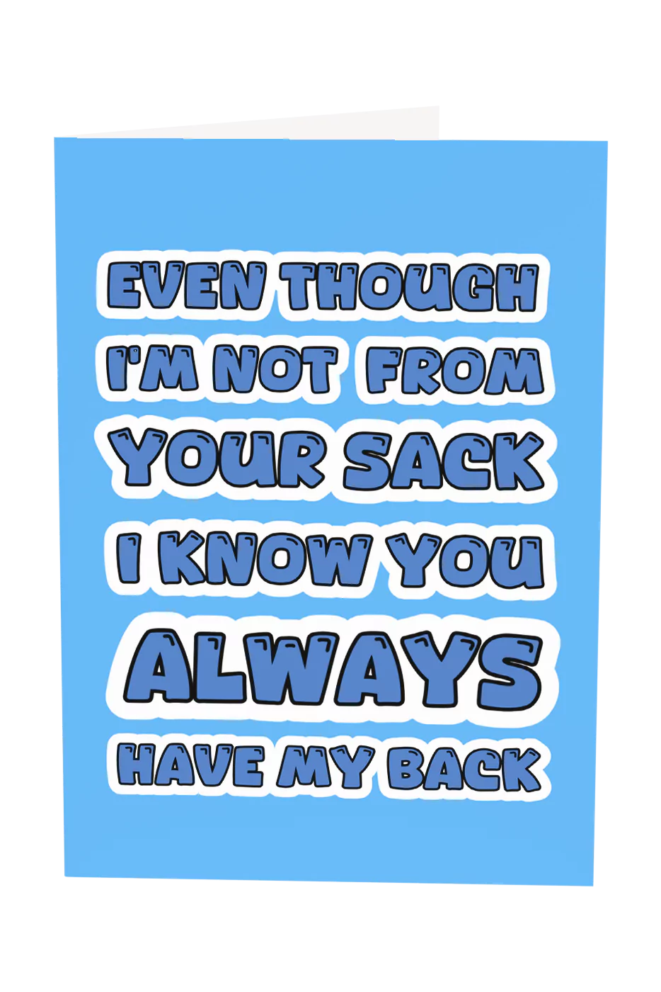 Even Though I'm Not From Your Sack Greeting Card Wholesale