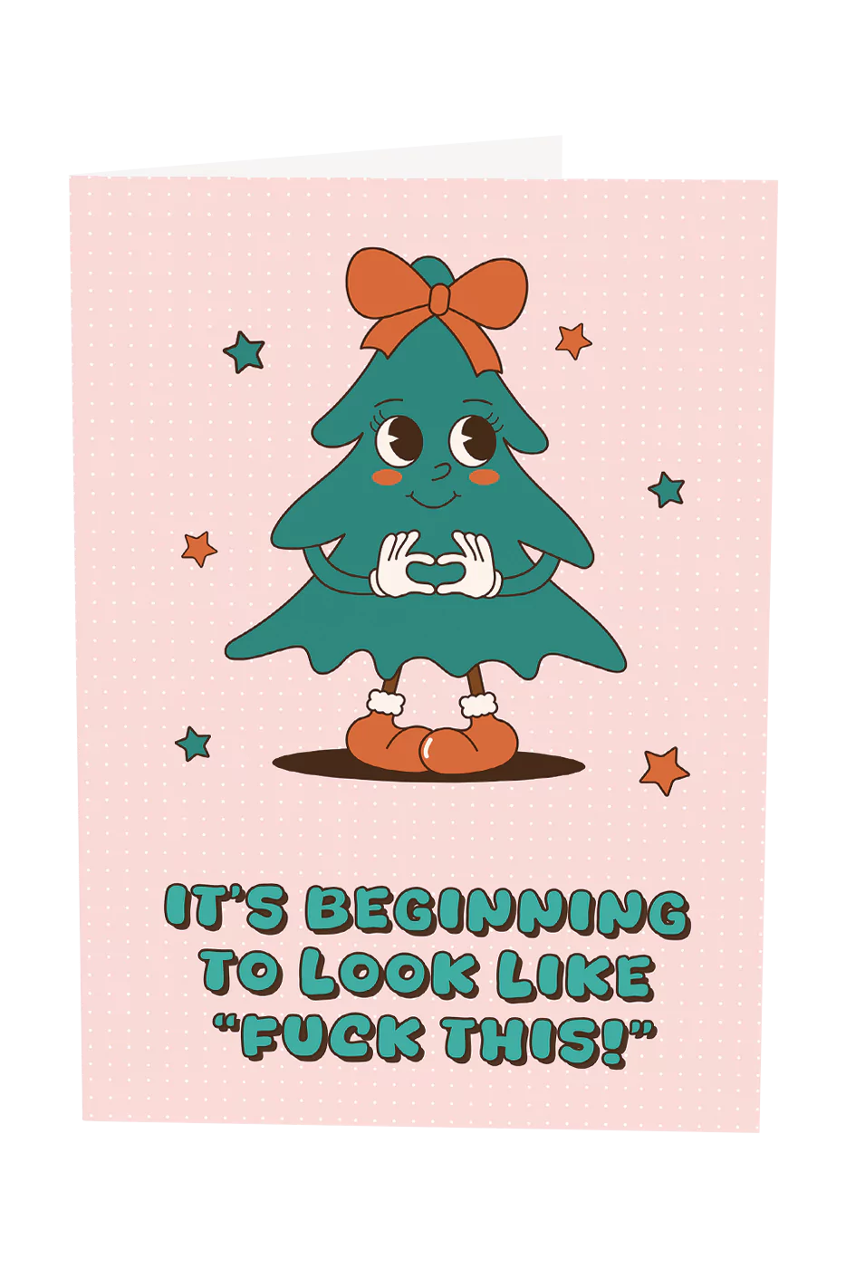 It's Beginning To Look Like Fuck This Christmas Greeting Card Wholesale