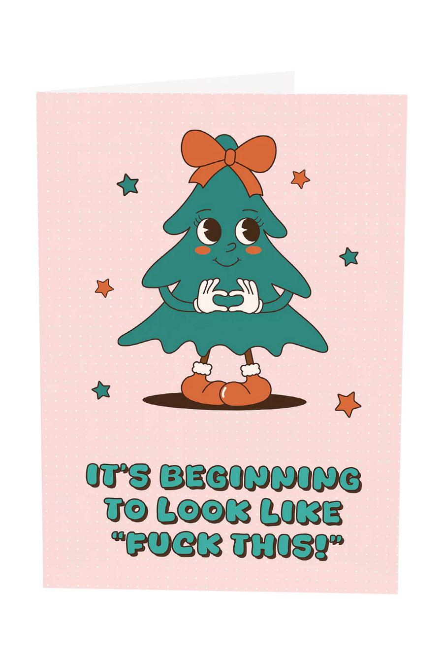 It's Beginning To Look Like Fuck This Christmas Greeting Card Wholesale