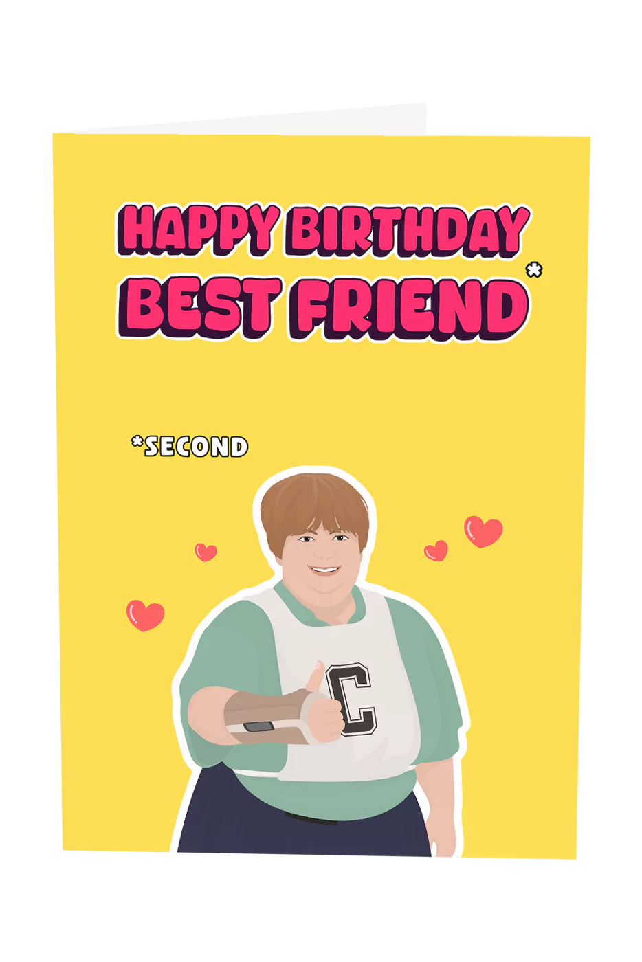 Kath & Kim: Happy Birthday To My Second Best Friend Greeting Card