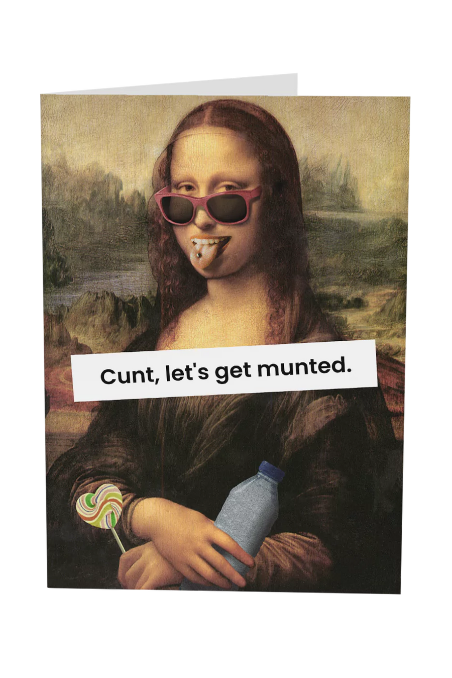 Let's Get Munted Greeting Card
