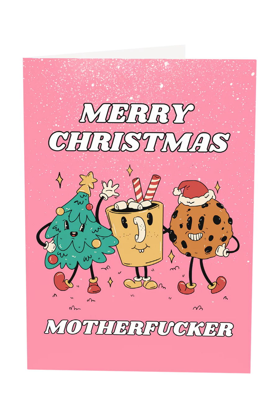 Merry Christmas Motherfucker Greeting Card