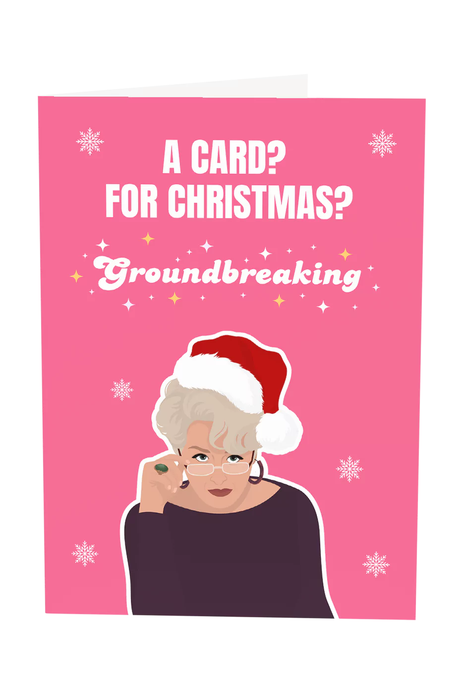 Miranda Priestly Christmas Greeting Card