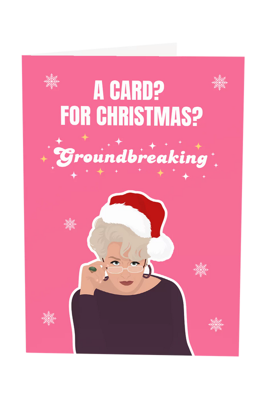 Miranda Priestly Christmas Greeting Card