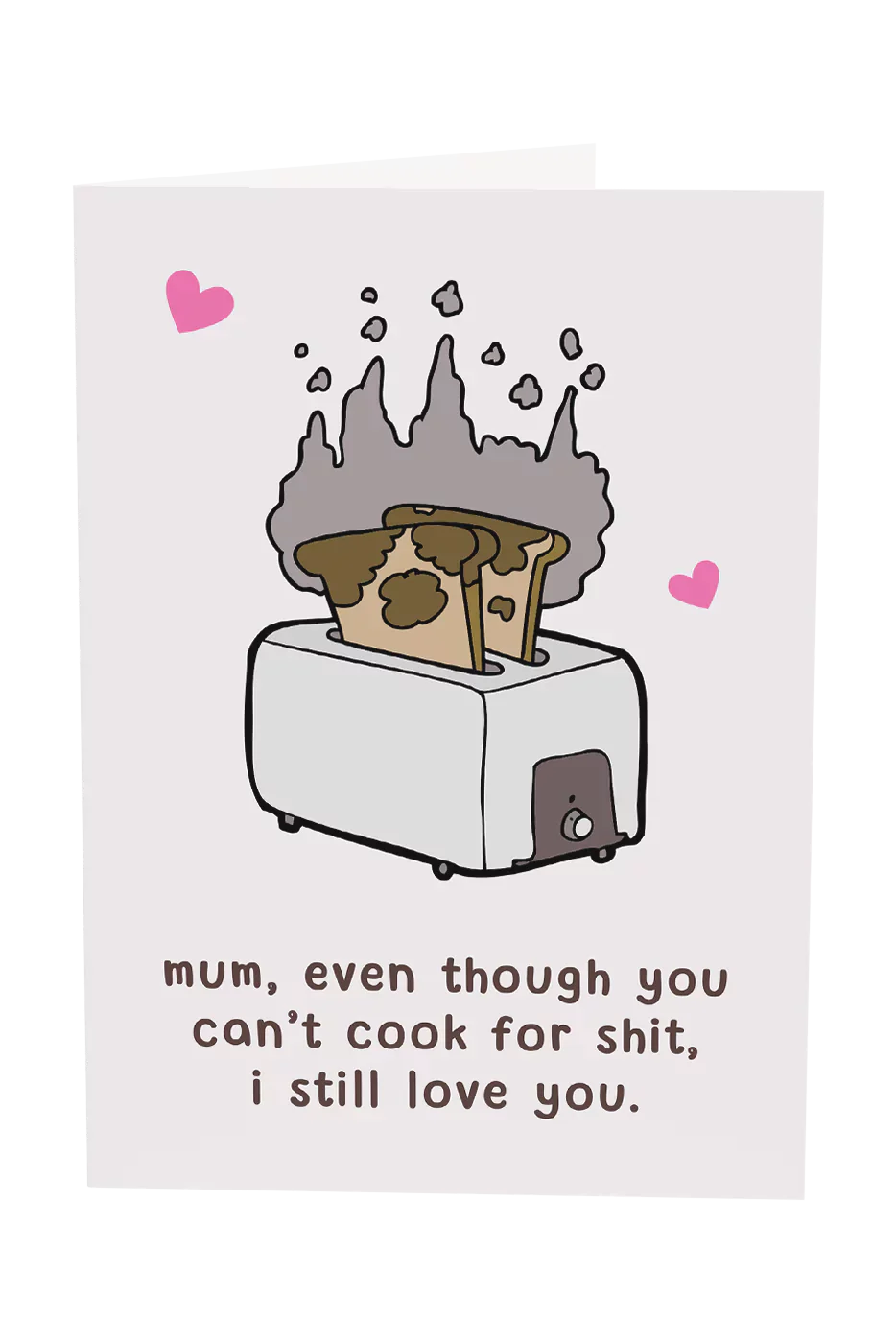Mum, You Can't Cook For Shit Greeting Card Wholesale