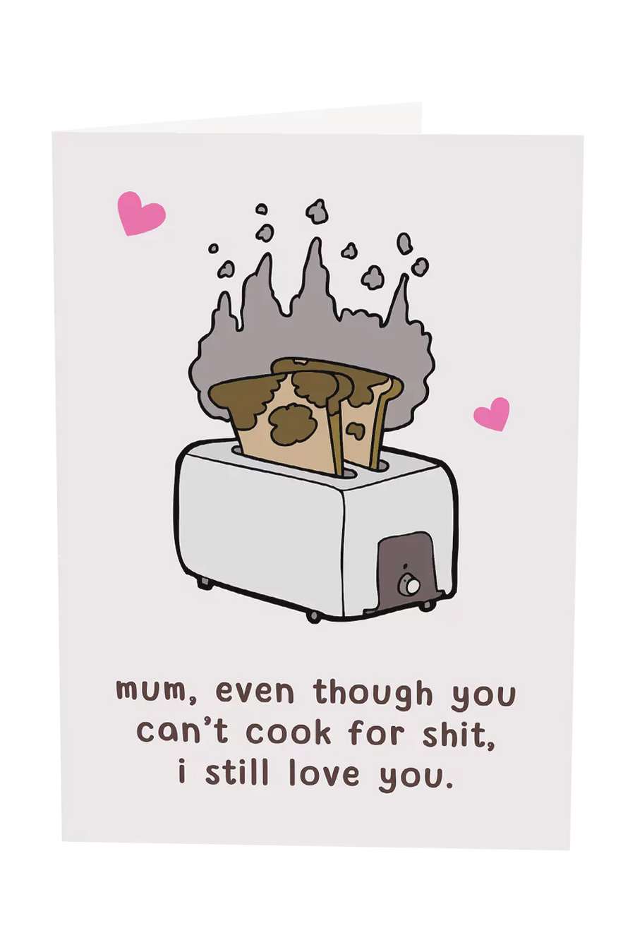 Mum, You Can't Cook For Shit Greeting Card Wholesale