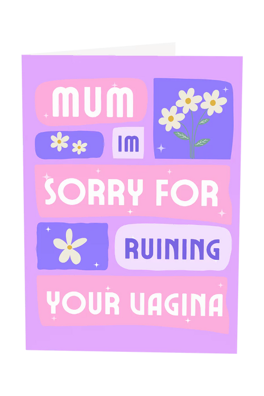 Mum, I'm Sorry For Ruining Your Vagina