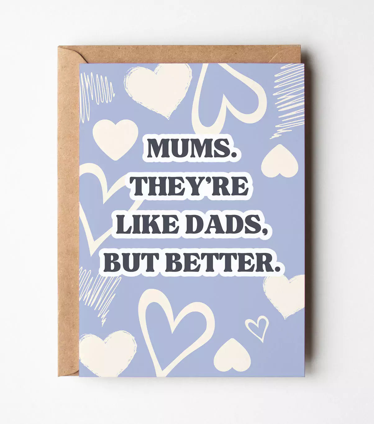 Mums Are Like Dads, But Better Card