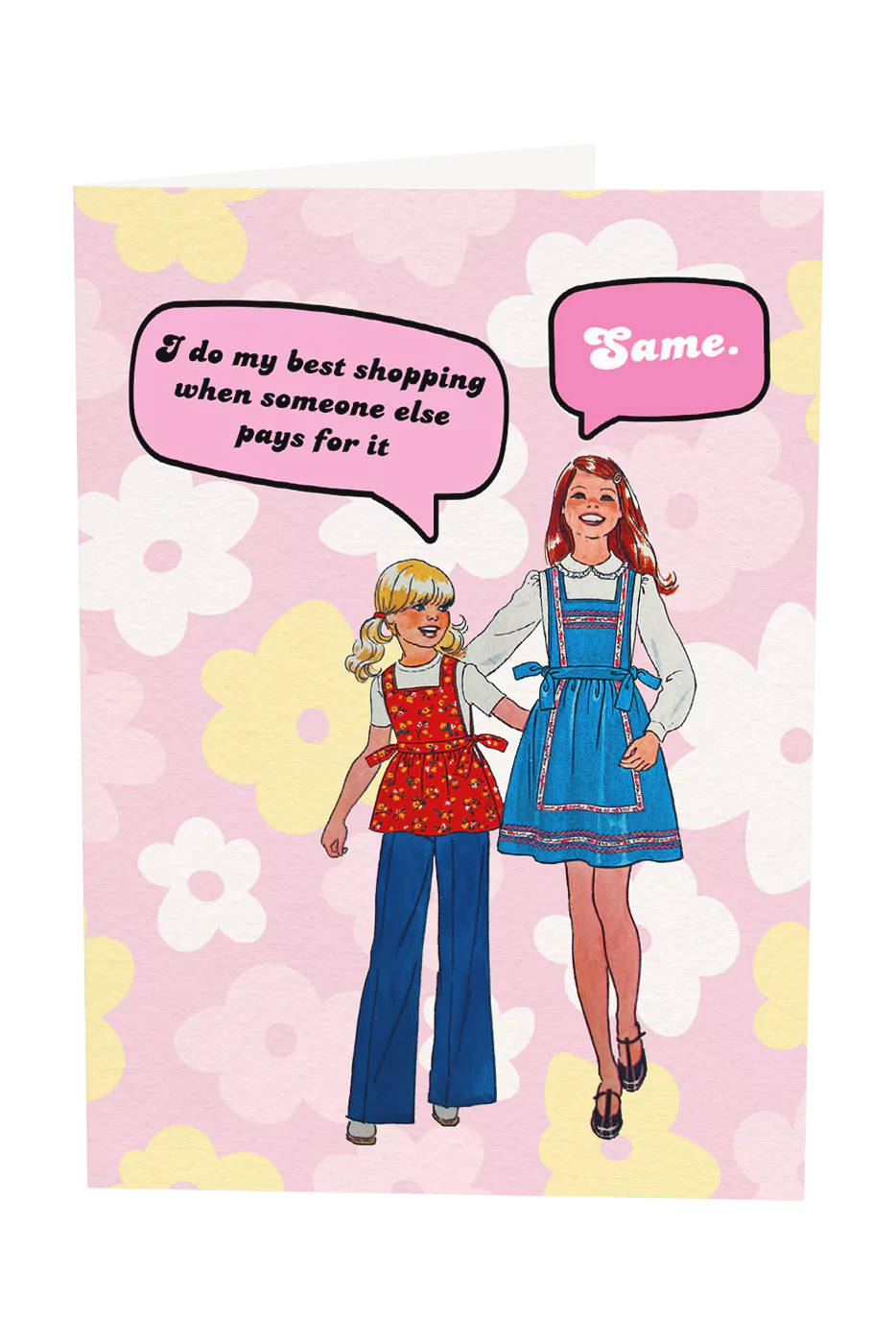 I Do My Best Shopping Greeting Card