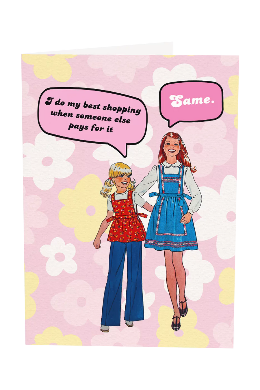 I Do My Best Shopping Greeting Card