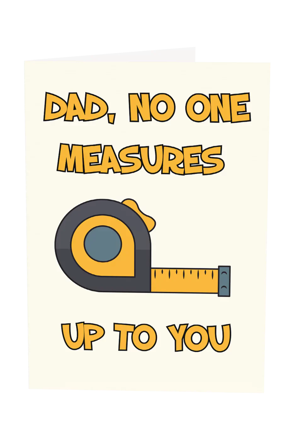 Dad No One Measures Up To You Greeting Card Wholesale