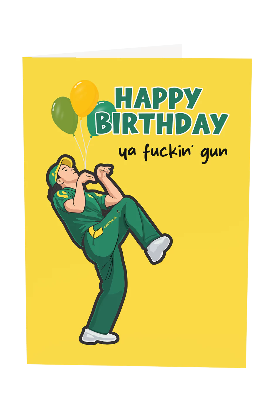 Raygun Birthday Greeting Card
