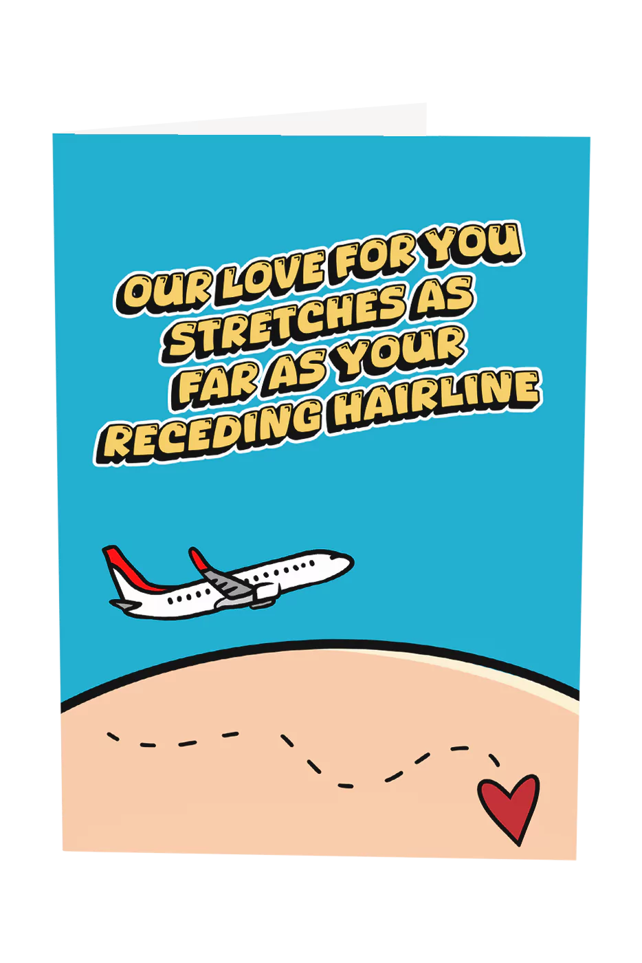 Your Receding Hairline Greeting Card Wholesale