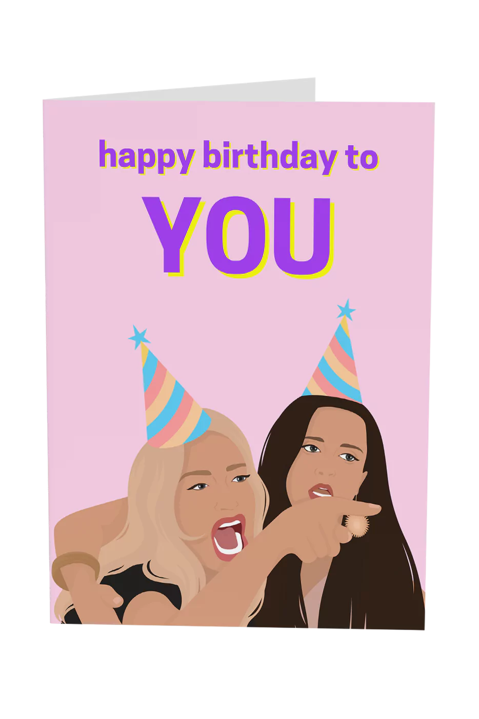 RHOBH: Happy Birthday To You Greeting Card