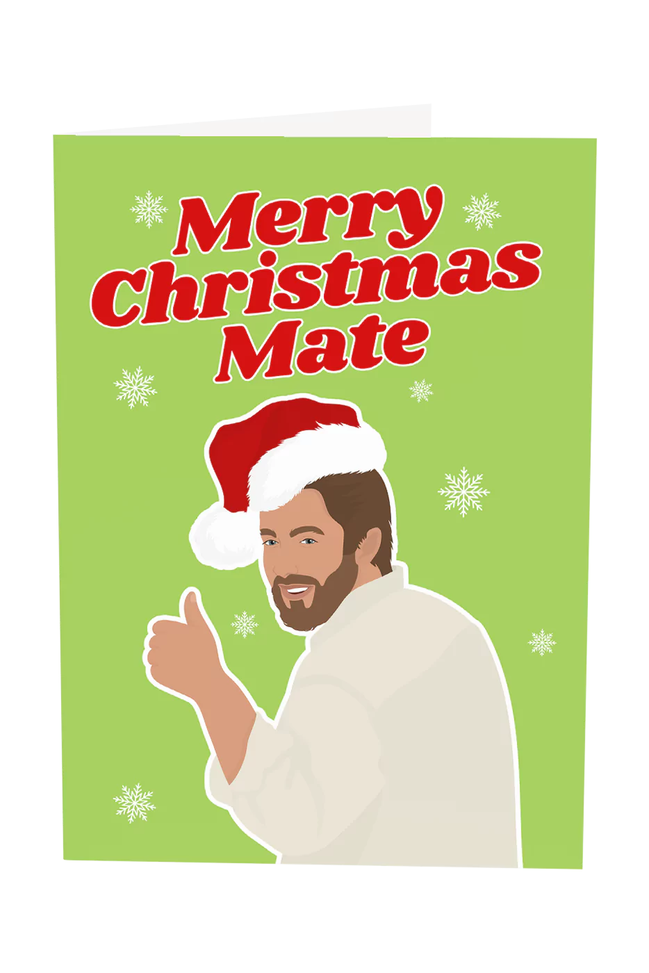 Russell Coight: Merry Christmas Mate Greeting Card