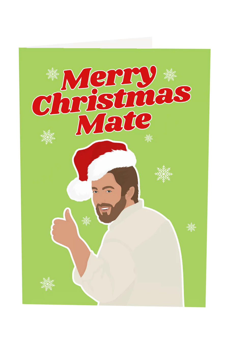 Russell Coight: Merry Christmas Mate Greeting Card