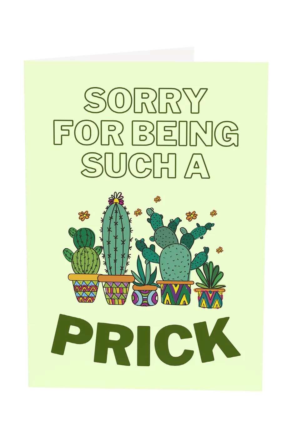 Sorry For Being Such A Prick
