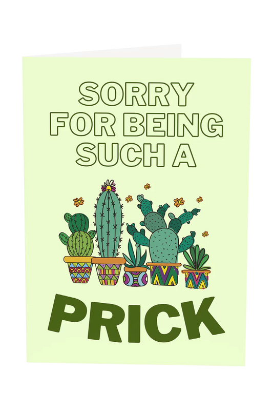 Sorry For Being Such A Prick Greeting Card Wholesale