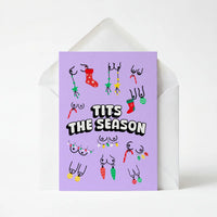 Tits The Season - Christmas Greeting Card