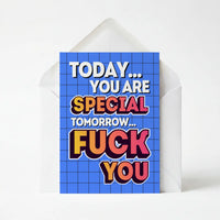Today You Are Special