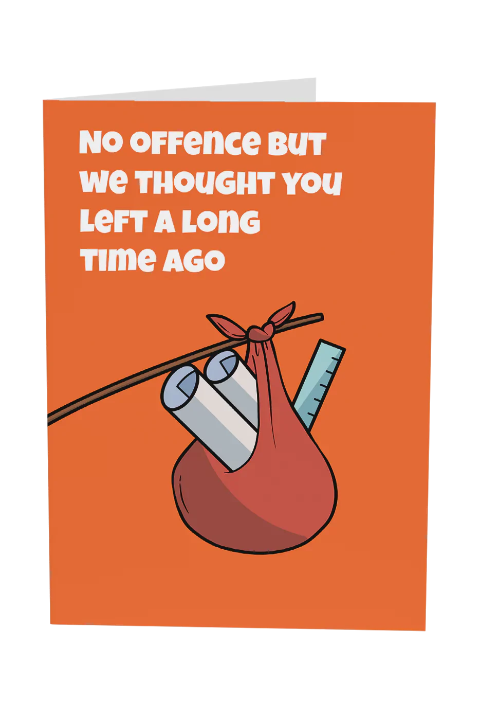 We Thought You Left A Long Time Ago Greeting Card Wholesale