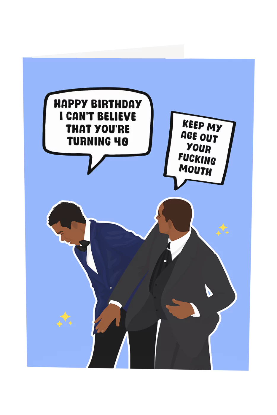 Keep My Age Out Your Mouth Greeting Card