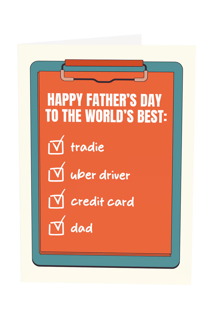 Dad You're The World's Best Greeting Card