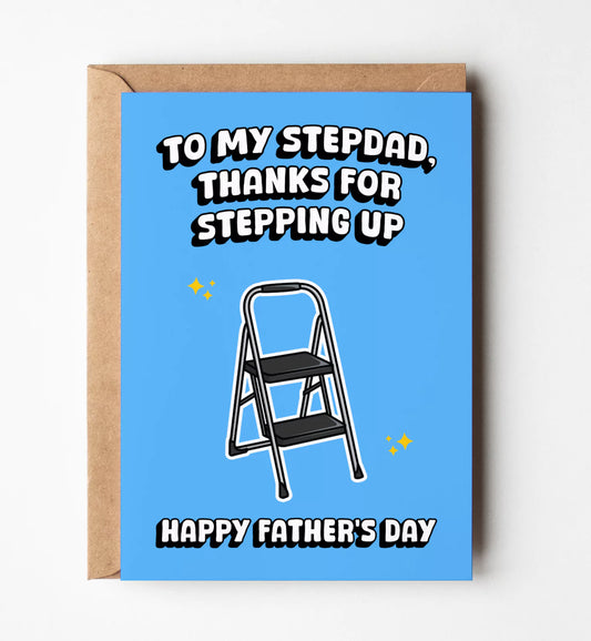 Thanks For Stepping Up Greeting Card