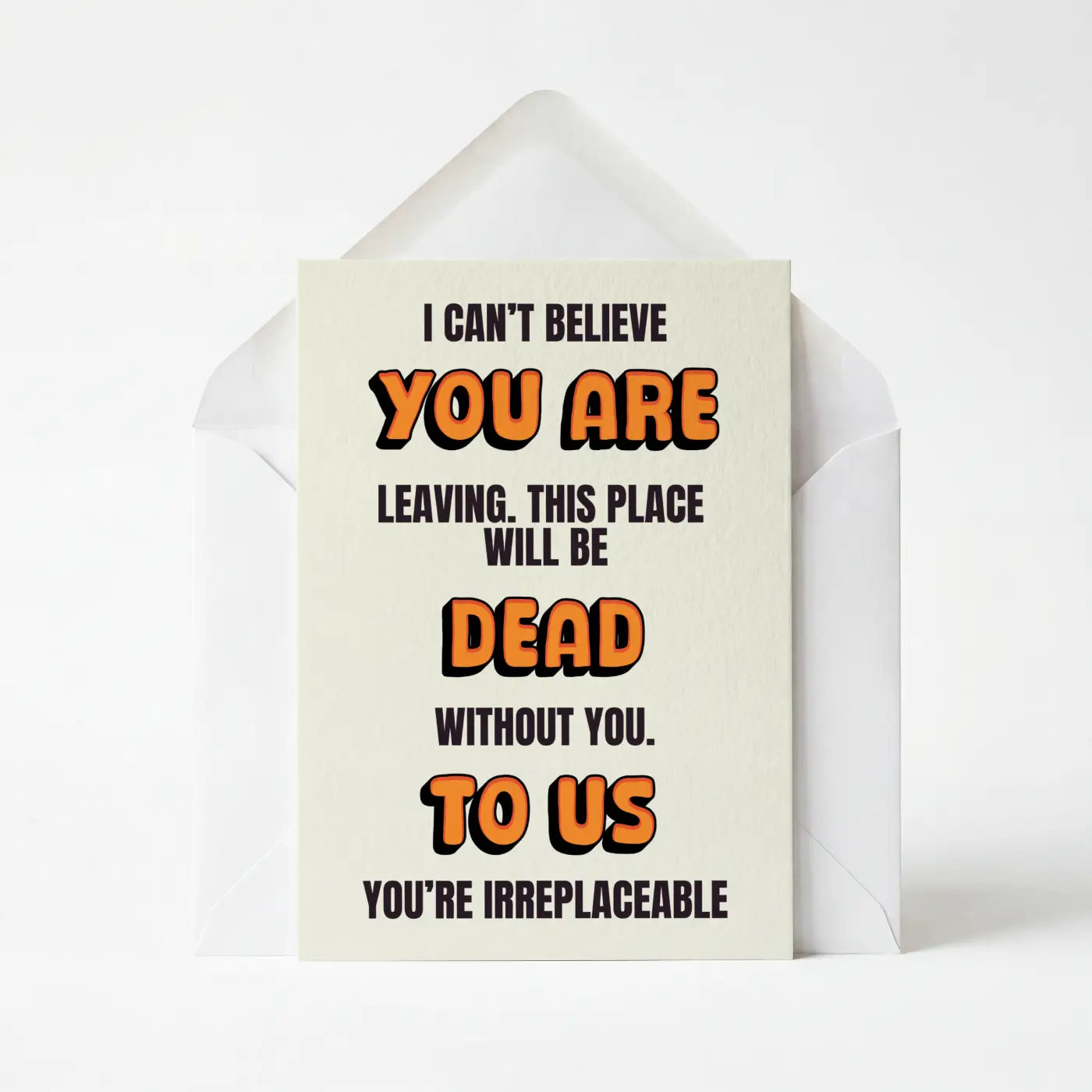 You Are Dead To Us