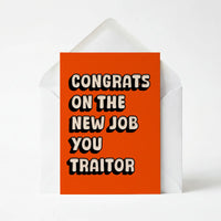 Congrats On The New Job