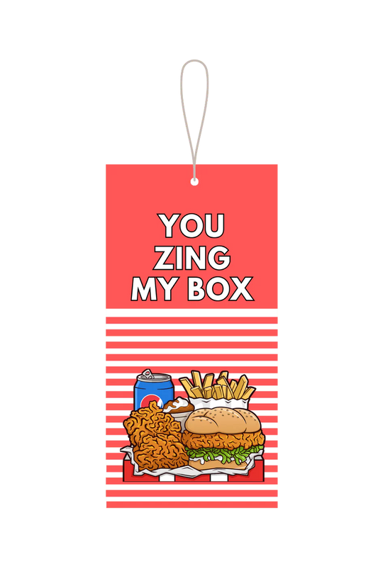 You Zing My Box Gift Tag